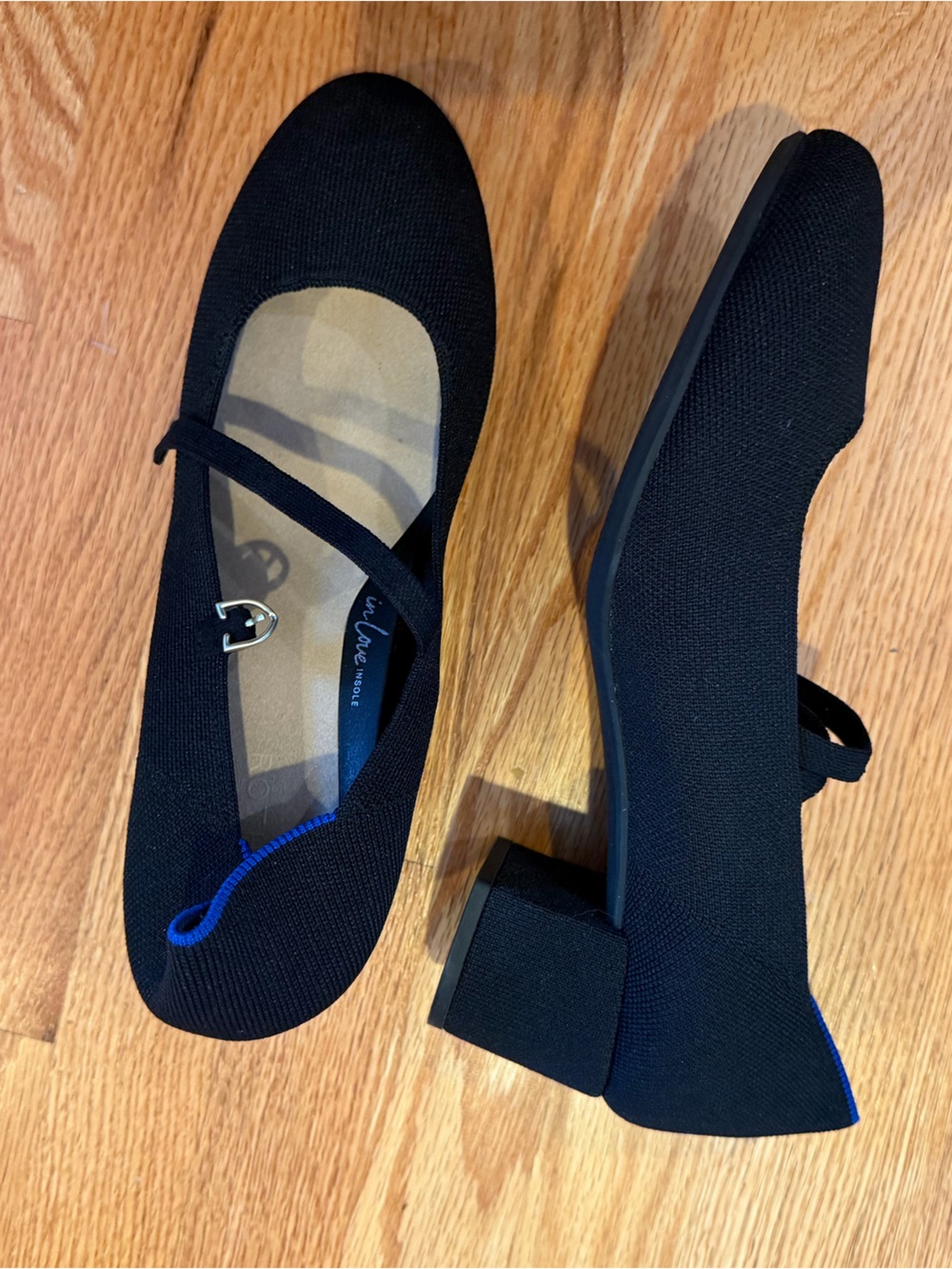 Rothy's The Mary Jane Heels size 12 Black